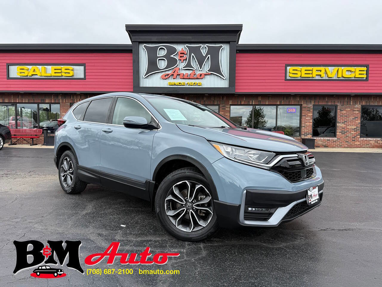 Used 2021 Honda CR-V EX image 1