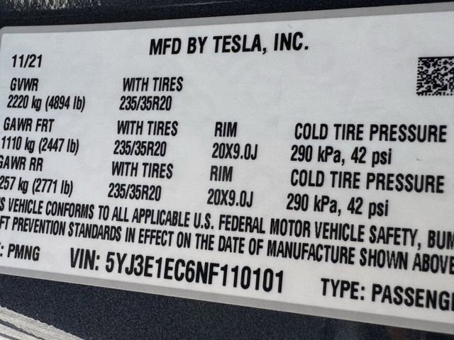 Used 2022 Tesla Model 3 Performance image 34