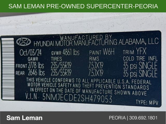 Used 2025 Hyundai Tucson Limited AWD/4WD image 31