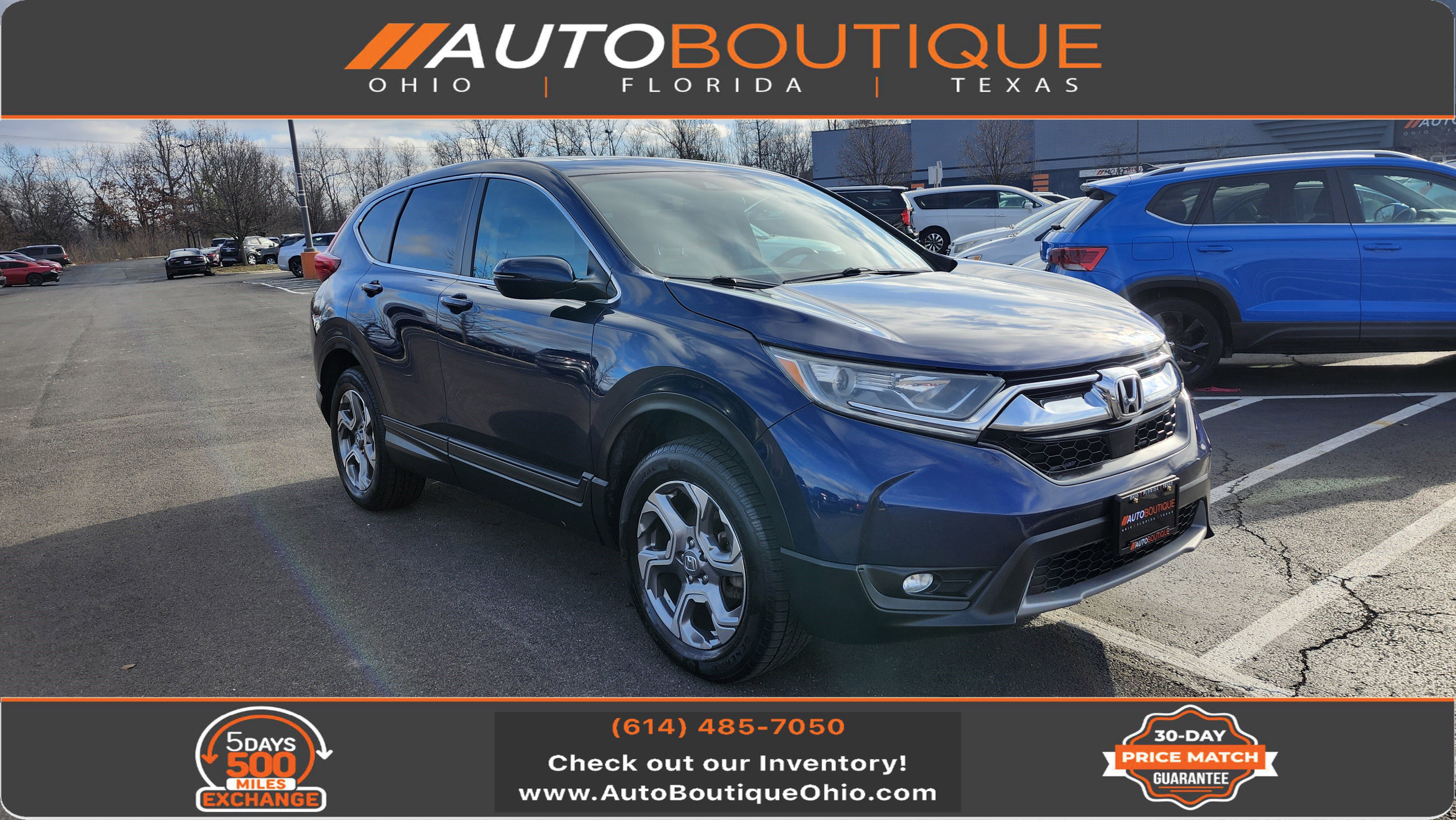 Used 2017 Honda CR-V EX-L image 1