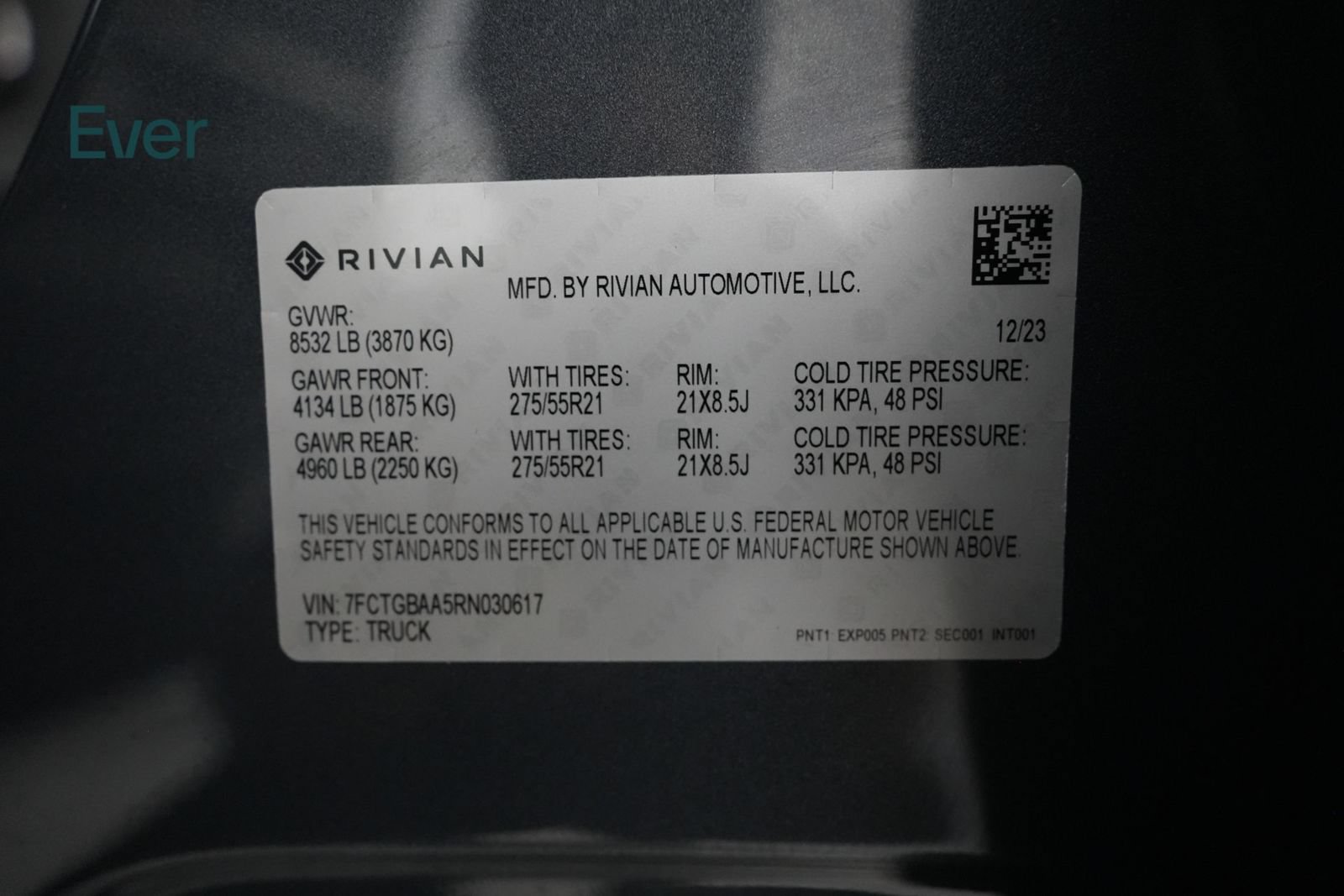 Used 2024 Rivian R1T Adventure Dual AWD/4WD image 30