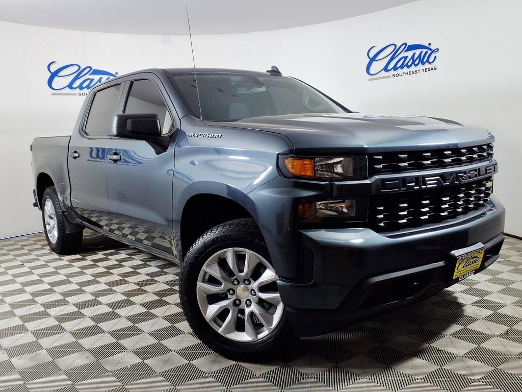 Used 2021 Chevrolet Silverado 1500 Custom image 1