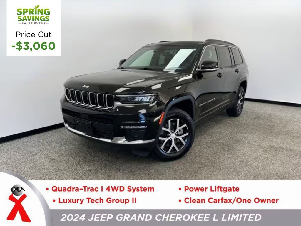 Used 2024 Jeep Grand Cherokee L Limited w/ Luxury Tech Group II