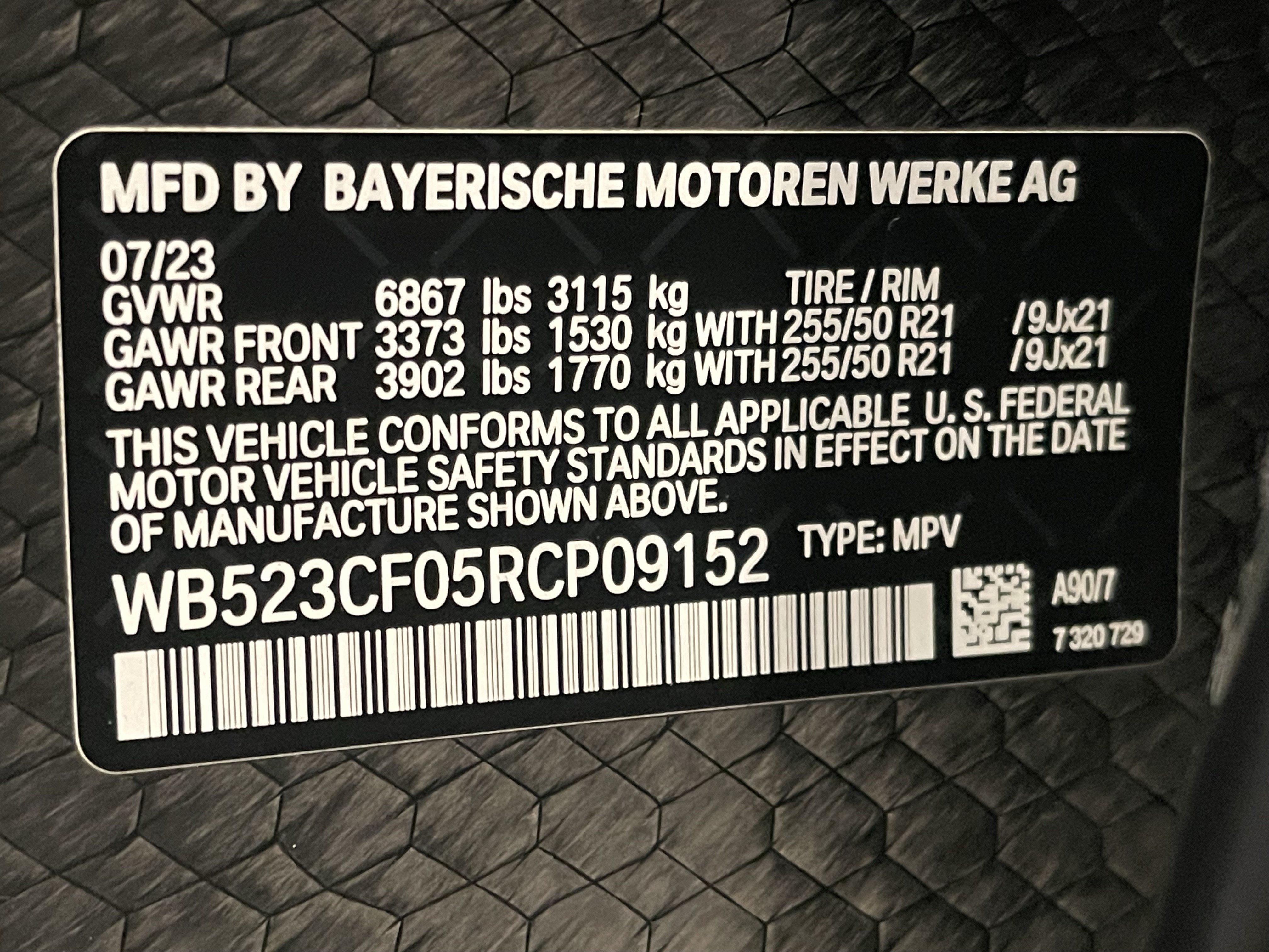 Certified 2024 BMW iX xDrive50 AWD/4WD image 25