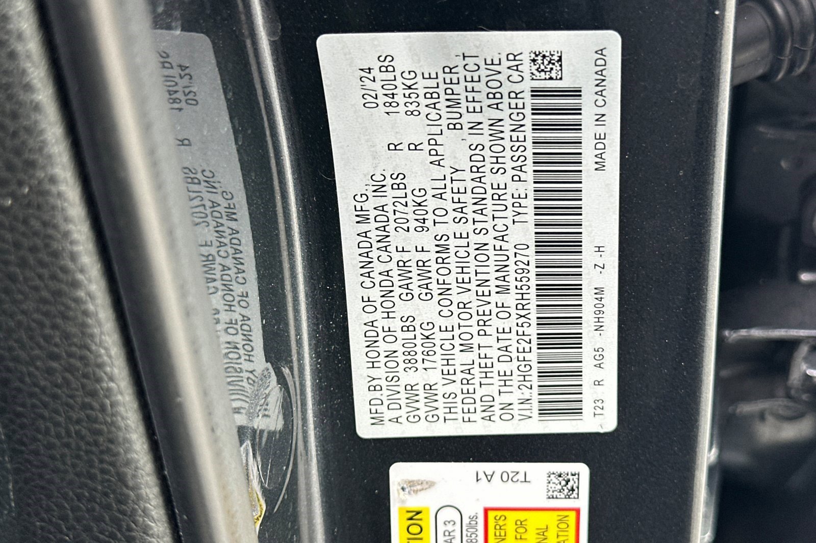 Used 2024 Honda Civic Sport image 22