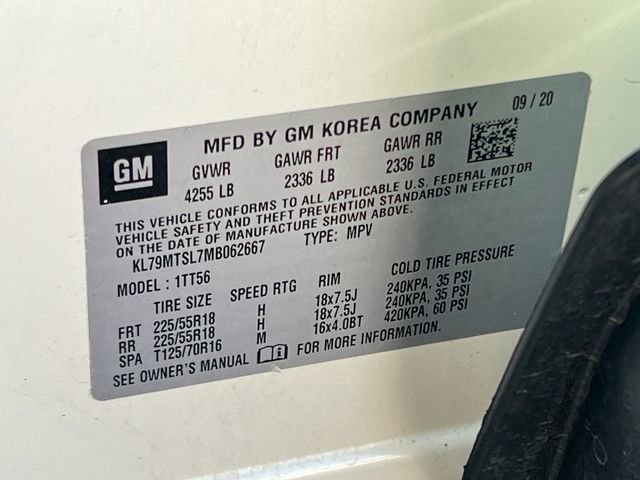 Used 2021 Chevrolet TrailBlazer RS w/ Sun and Liftgate Package image 27