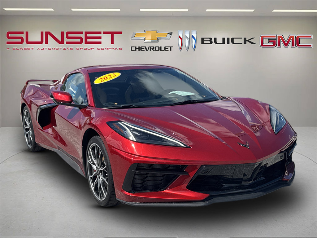 Certified 2023 Chevrolet Corvette Stingray Premium Conv w/ Z51 Performance Package RWD image 1