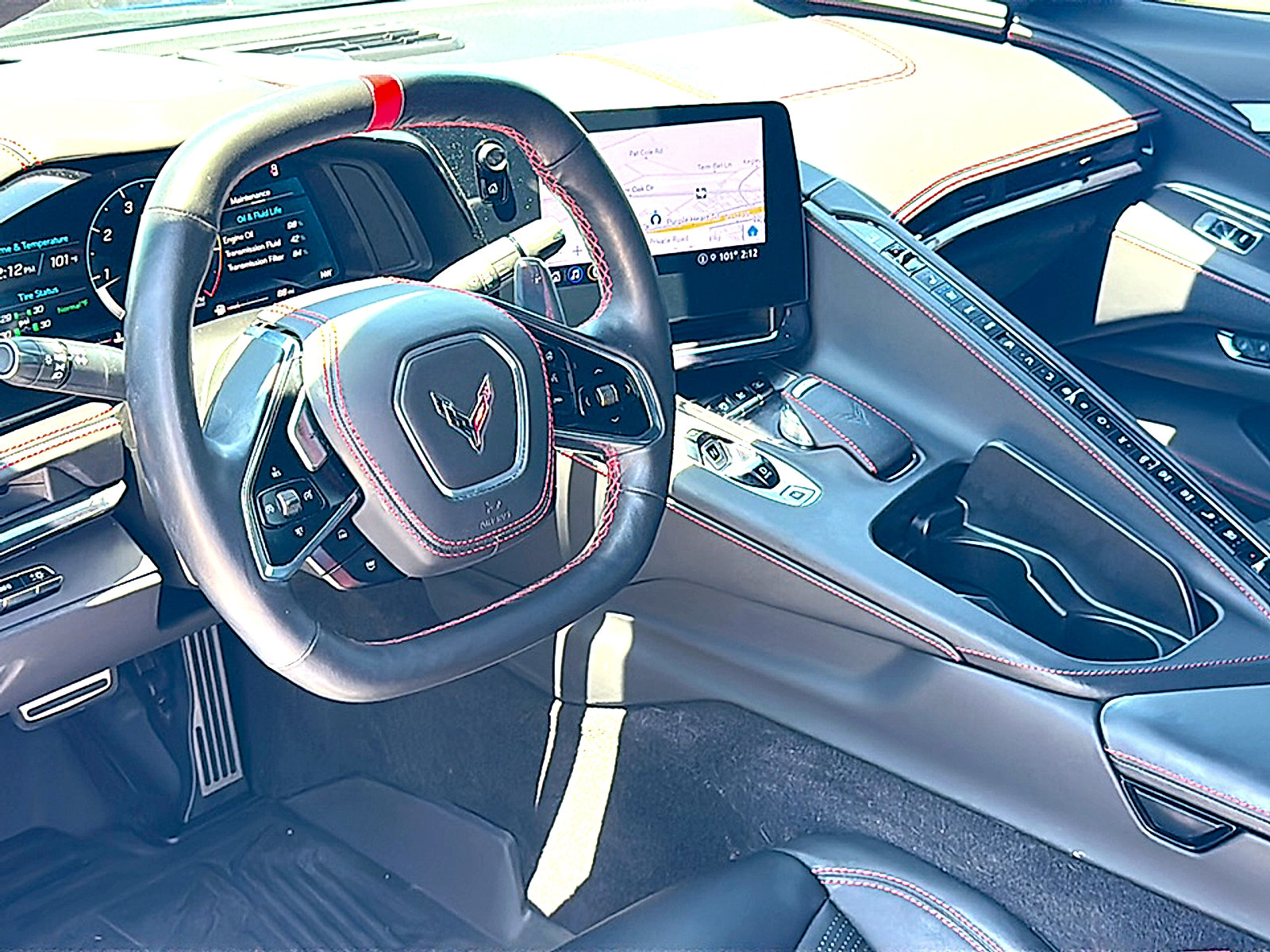 Used 2023 Chevrolet Corvette Stingray Premium Cpe w/ Z51 Performance Package RWD image 13