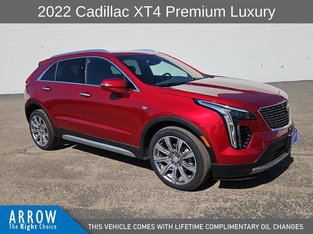 Used 2022 Cadillac XT4 Premium Luxury w/ Cold Weather Package FWD image 1