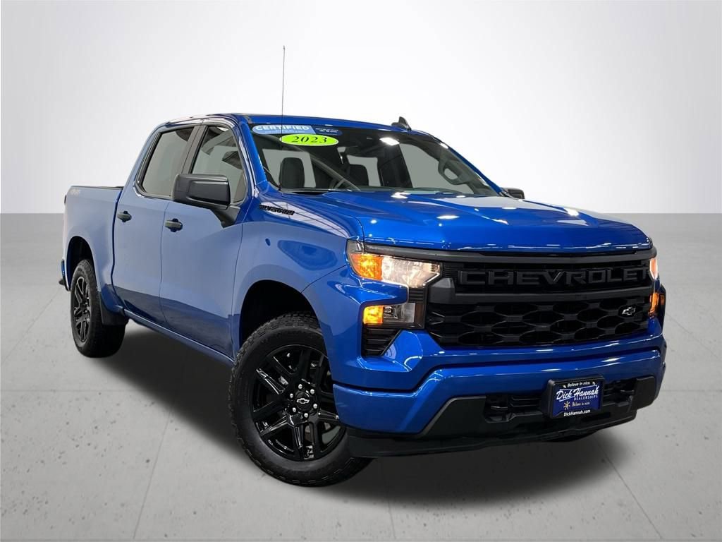 Certified 2023 Chevrolet Silverado 1500 Custom w/ LPO, Dark Essentials Package image 8