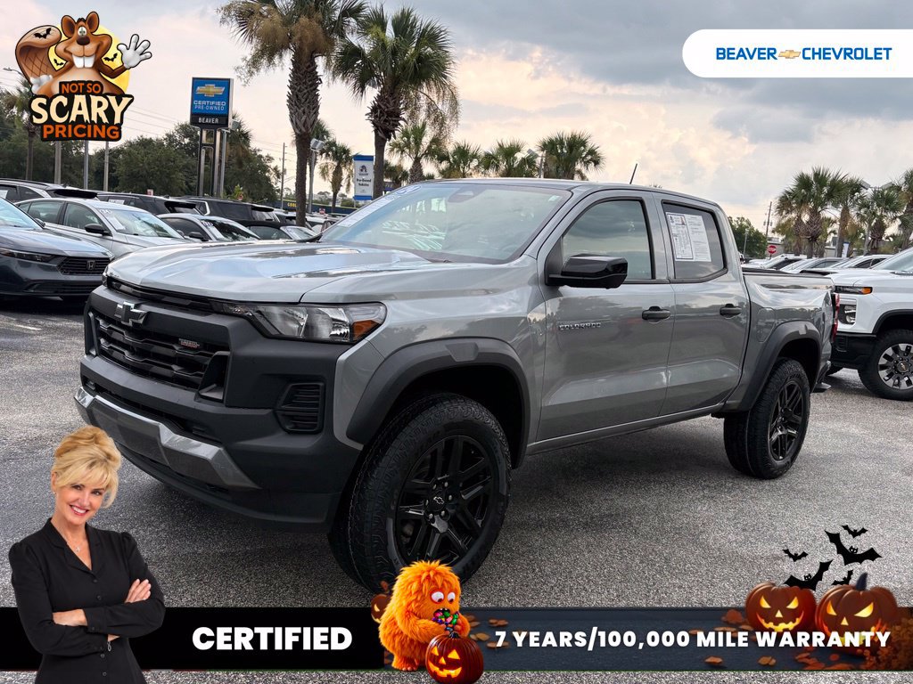 Used 2024 Chevrolet Colorado Trail Boss w/ Technology Package AWD/4WD image 1