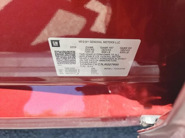 Certified 2020 Chevrolet Tahoe Premier AWD/4WD image 12