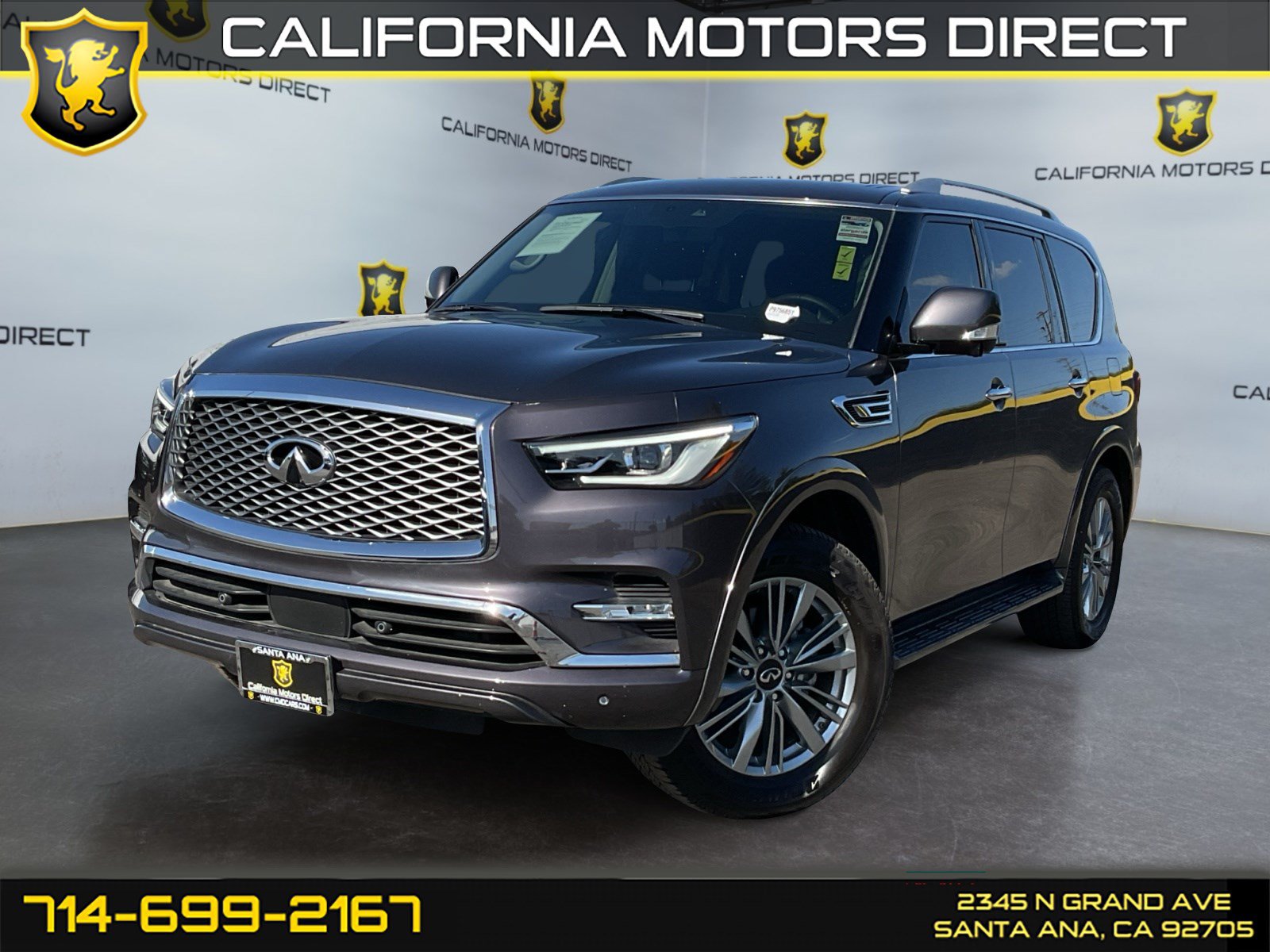 Used 2023 INFINITI QX80 Luxe w/ Cargo Package RWD image 1