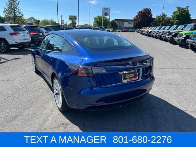 Used 2021 Tesla Model 3 Long Range AWD/4WD image 3