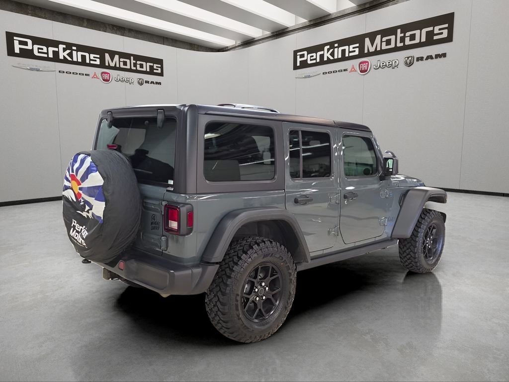 Certified 2025 Jeep Wrangler Unlimited Sport S 4xe AWD/4WD image 5