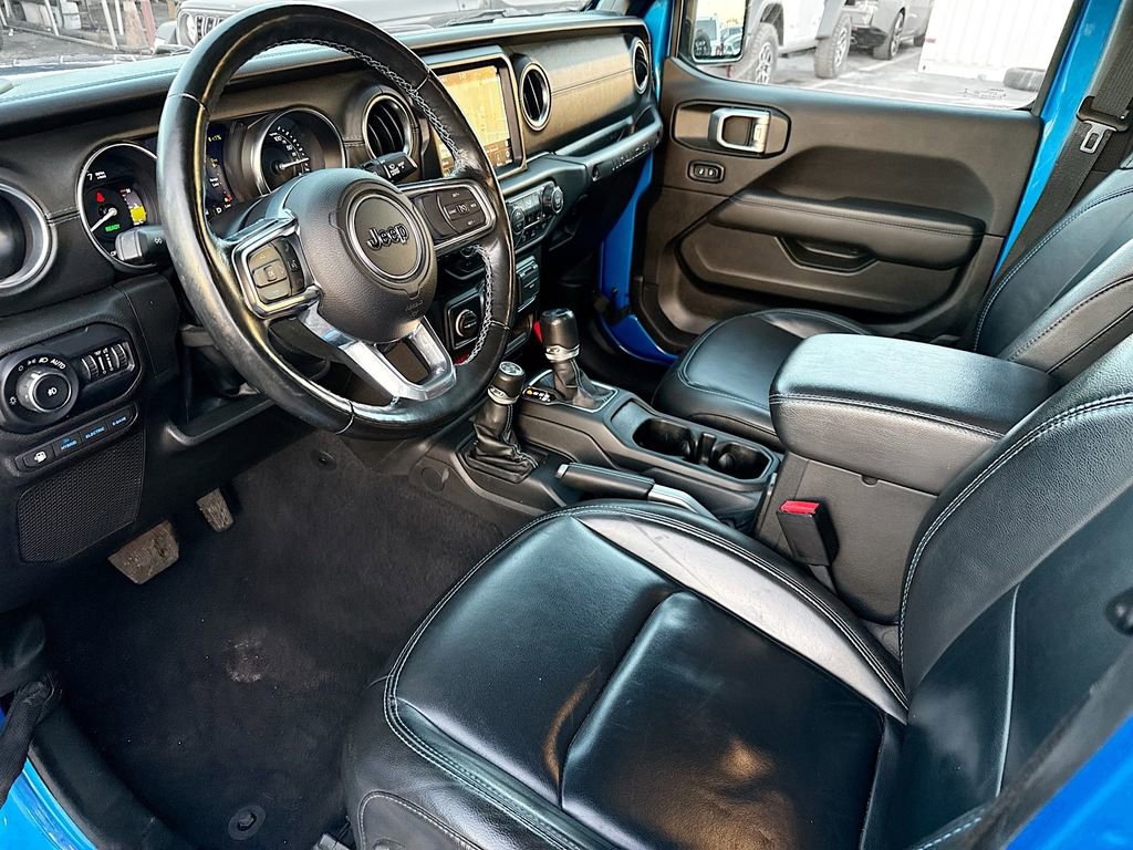 Used 2022 Jeep Wrangler Unlimited Rubicon 4xe w/ Steel Bumper Group image 25