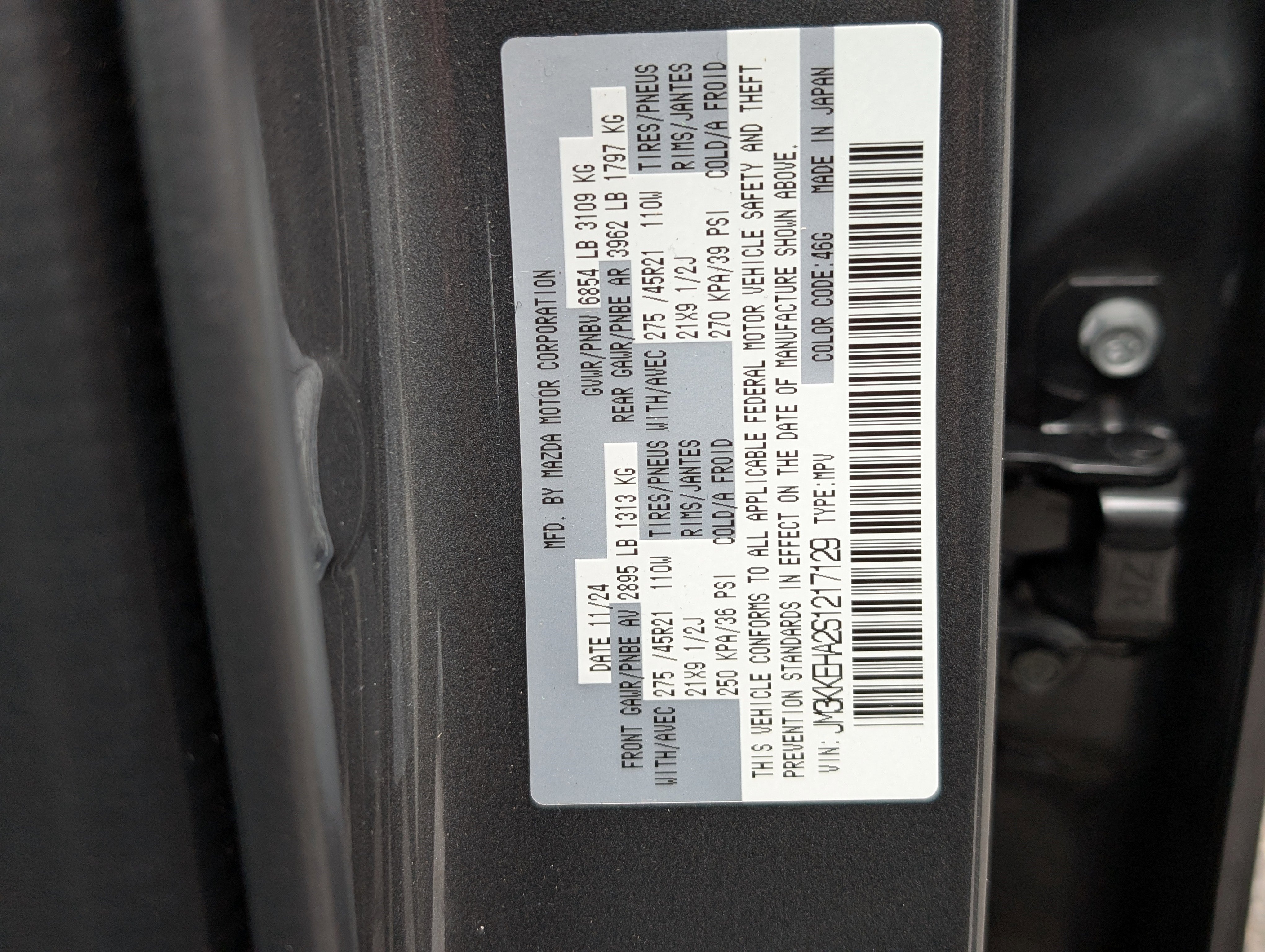 Used 2025 MAZDA CX-90 Plug-In Hybrid w/ Premium Plus image 40