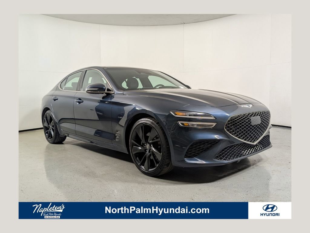 Used 2023 Genesis G70 2.0T w/ Sport Prestige Package RWD image 1