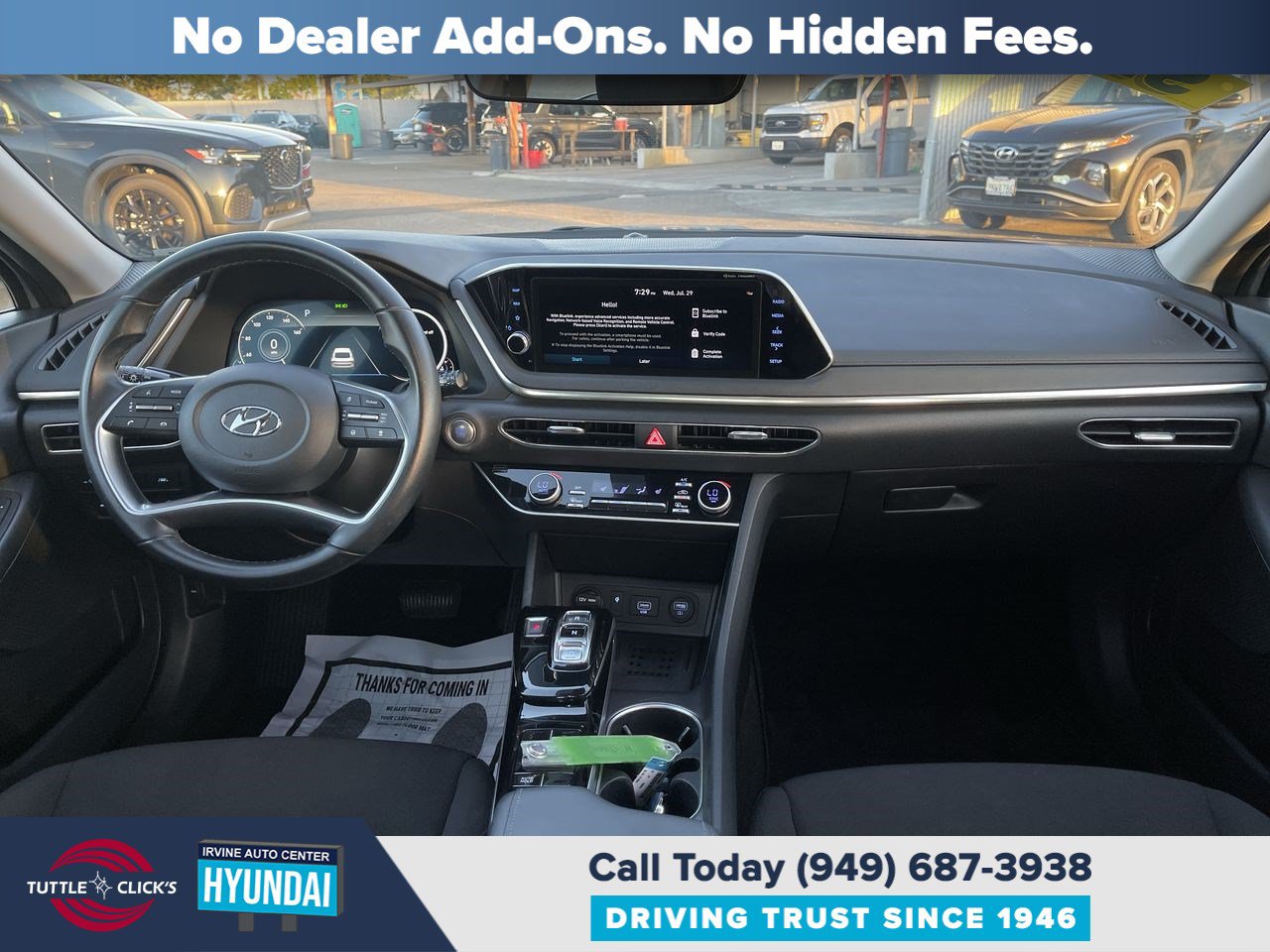 Certified 2023 Hyundai Sonata SEL w/ Convenience Package FWD image 12