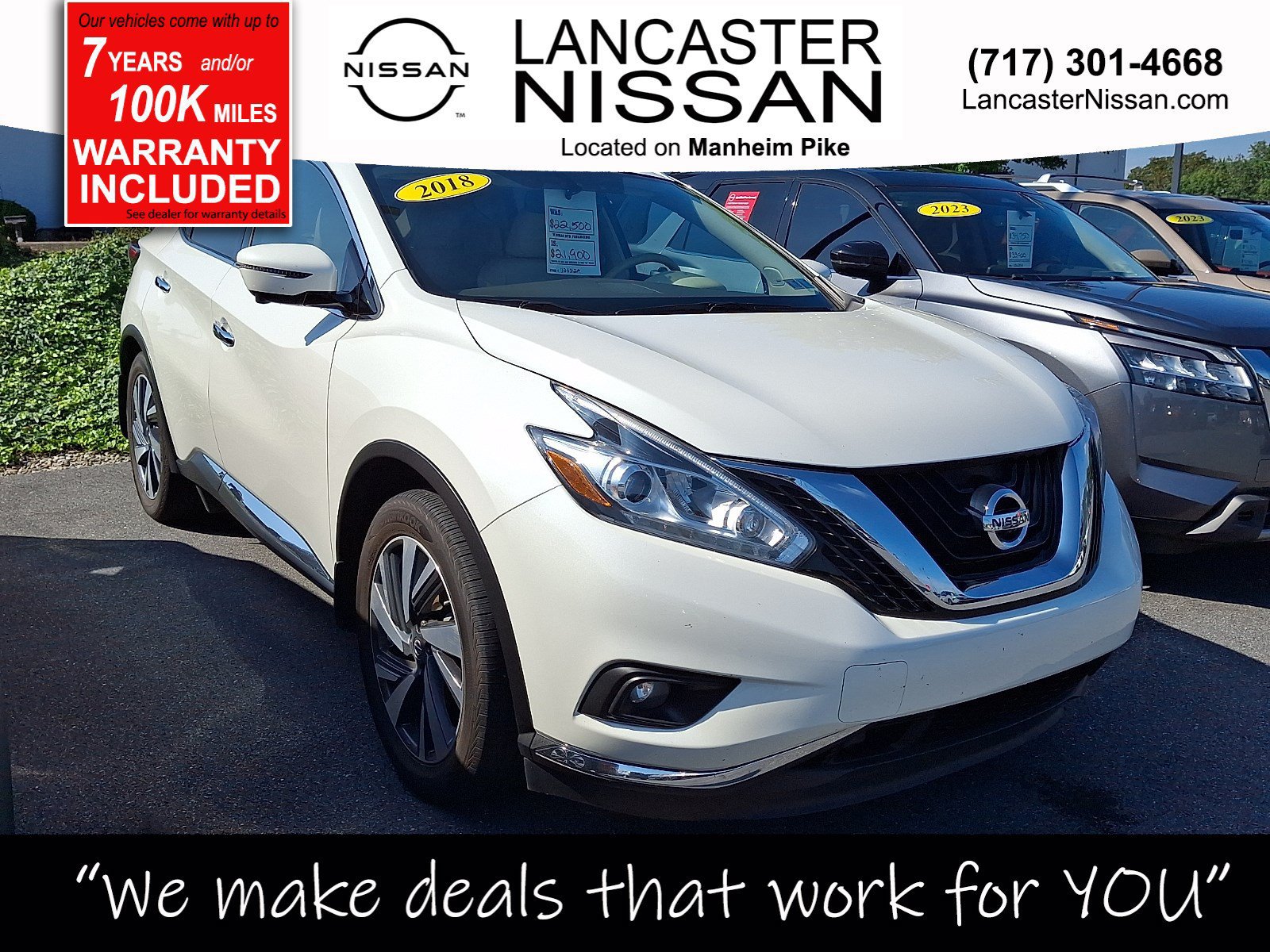 Used 2018 Nissan Murano Platinum w/ Cargo Package AWD/4WD image 1