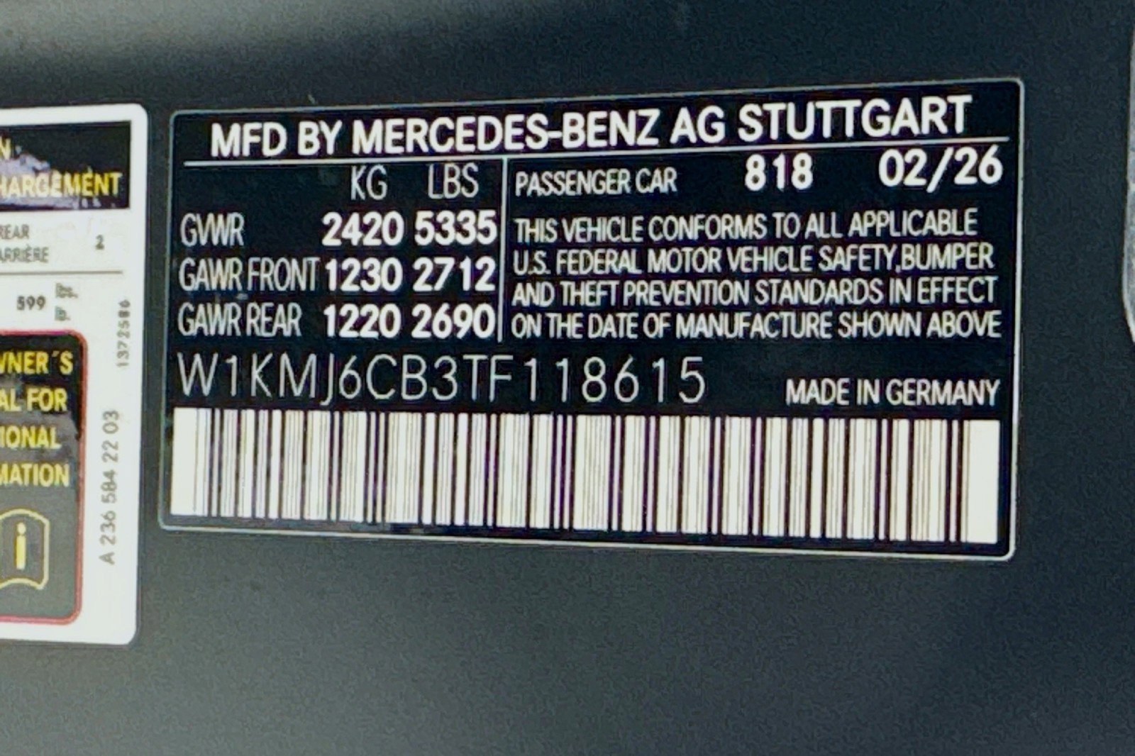 New 2026 Mercedes-Benz CLE 53 AMG 4MATIC Coupe image 24