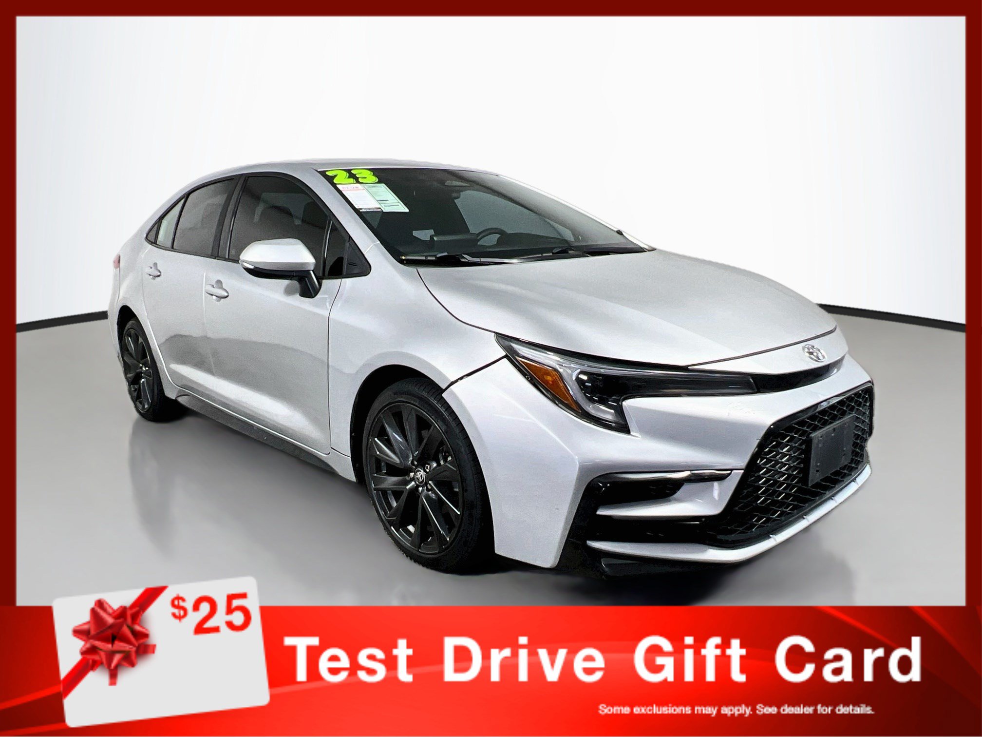 Used 2023 Toyota Corolla SE w/ Carpet Mat Package (TMS) FWD image 1