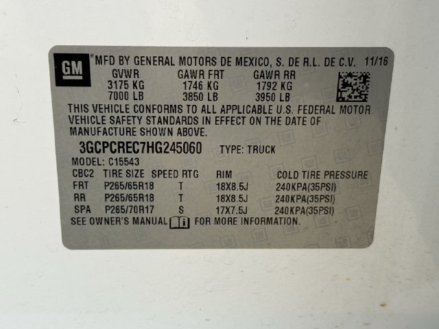Used 2017 Chevrolet Silverado 1500 LT w/ Texas Edition RWD image 26