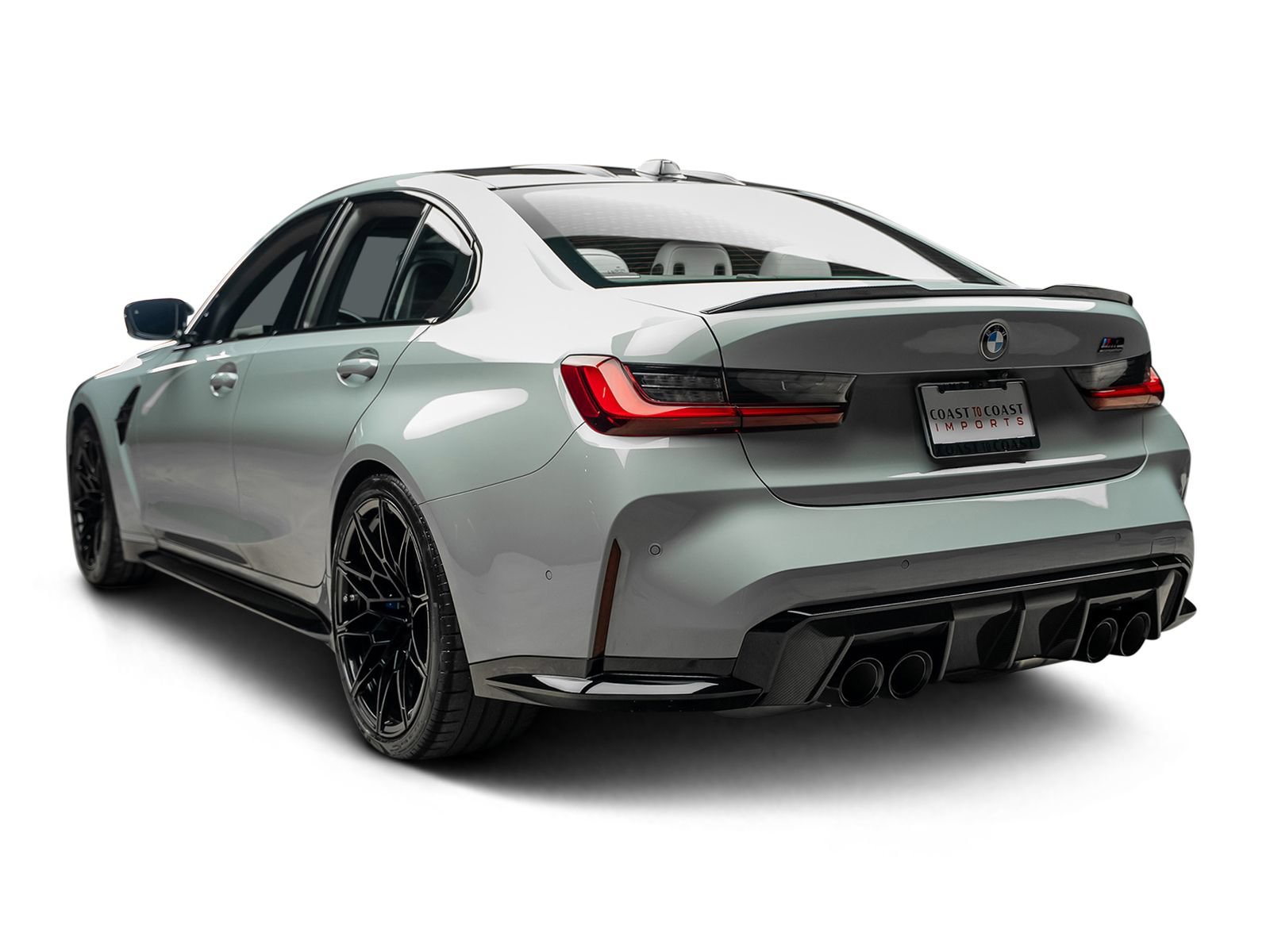 Used 2024 BMW M3 Competition w/ M Carbon Exterior Package RWD image 12