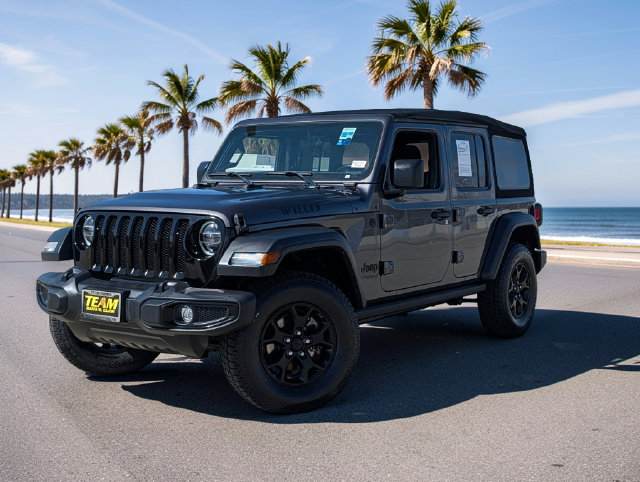 Used 2021 Jeep Wrangler Unlimited Sport AWD/4WD image 2