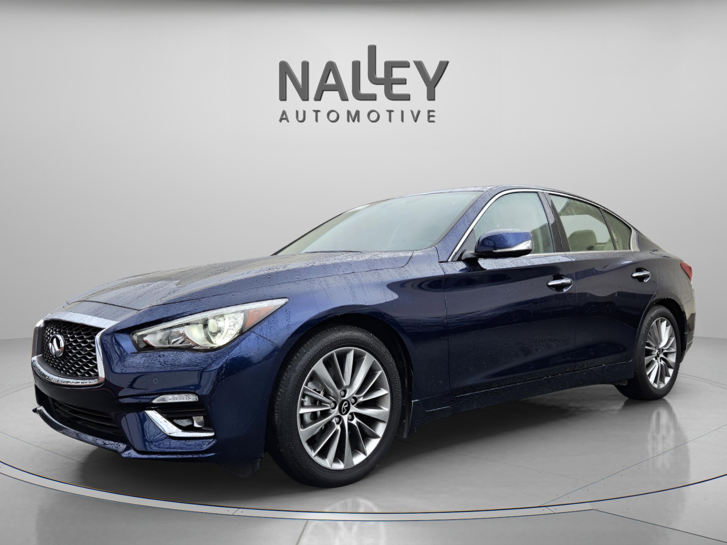 Certified 2023 INFINITI Q50 Luxe w/ Cargo Package