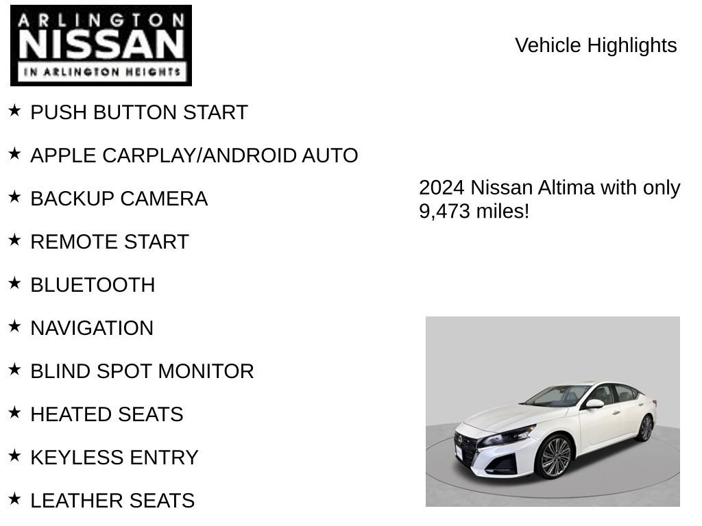 Used 2024 Nissan Altima 2.5 SL FWD image 8