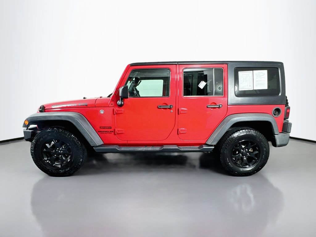 Used 2016 Jeep Wrangler Unlimited Sport w/ Quick Order Package 24S AWD/4WD image 8