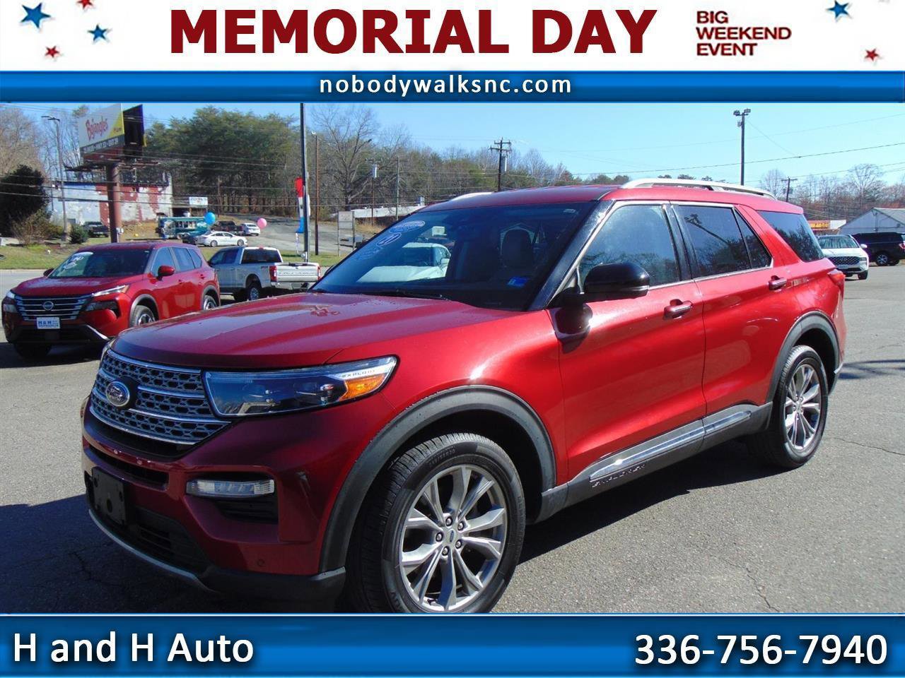 Used 2021 Ford Explorer Limited AWD/4WD image 1