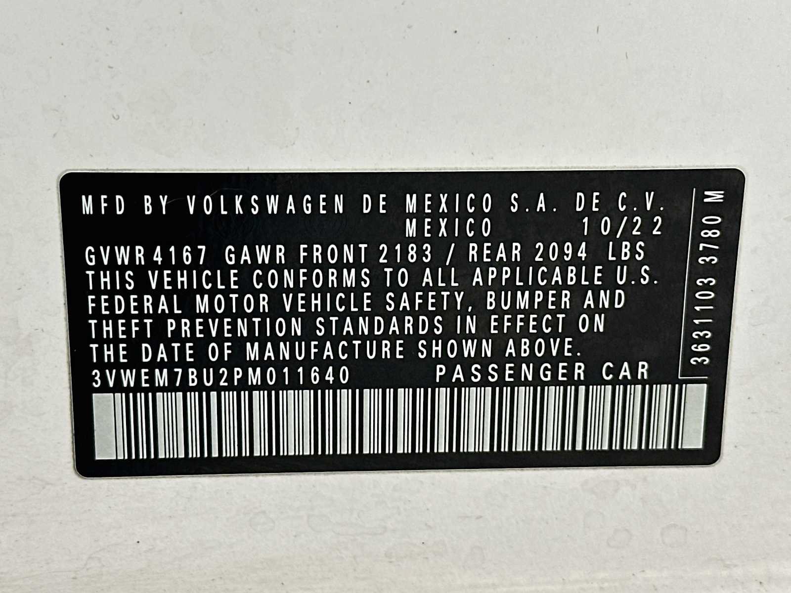 Used 2023 Volkswagen Jetta SE FWD image 28