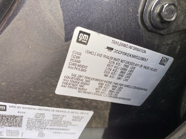 Certified 2024 Chevrolet Silverado 1500 LT AWD/4WD image 26