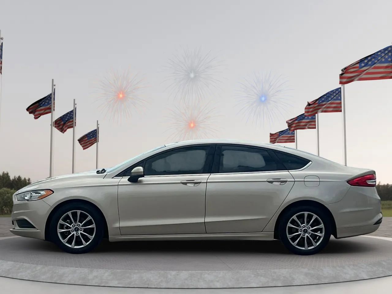 Used 2017 Ford Fusion SE w/ Fusion SE Technology Package FWD image 5