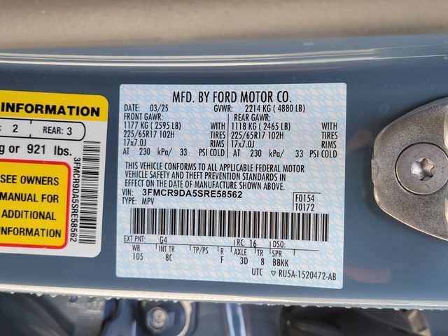 Used 2025 Ford Bronco Sport Badlands w/ Badlands Tech Package image 16