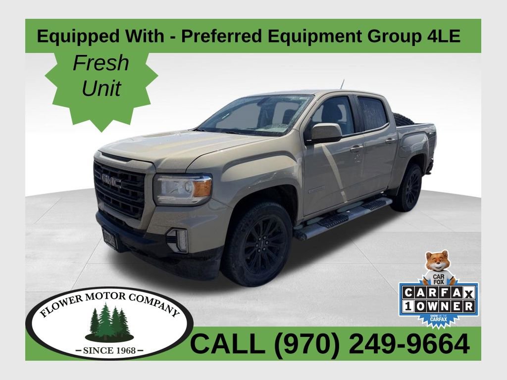 Used 2021 GMC Canyon Elevation w/ High Elevation Package AWD/4WD image 1
