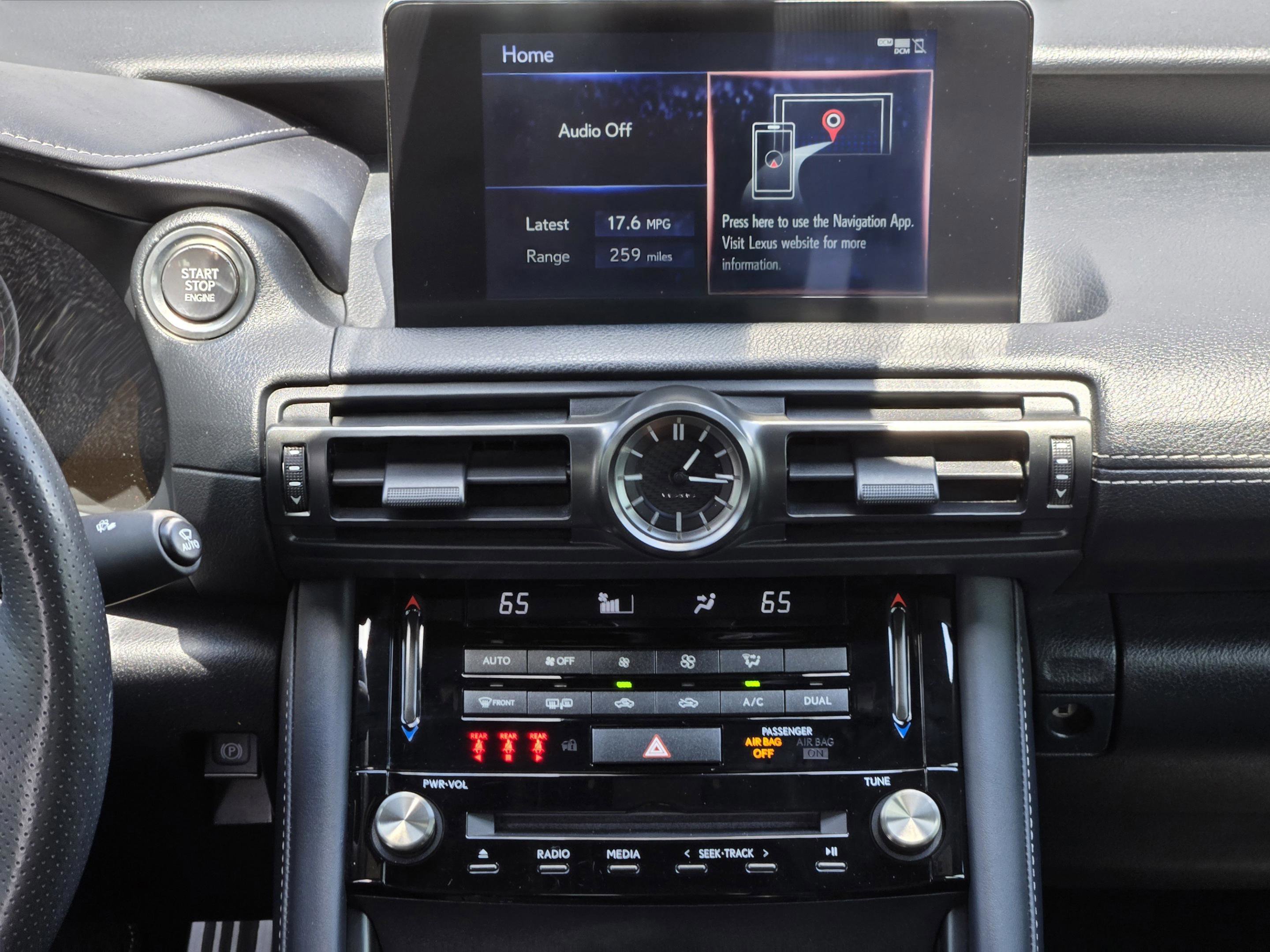 Used 2023 Lexus IS 350 F Sport w/ Memory Package RWD image 12