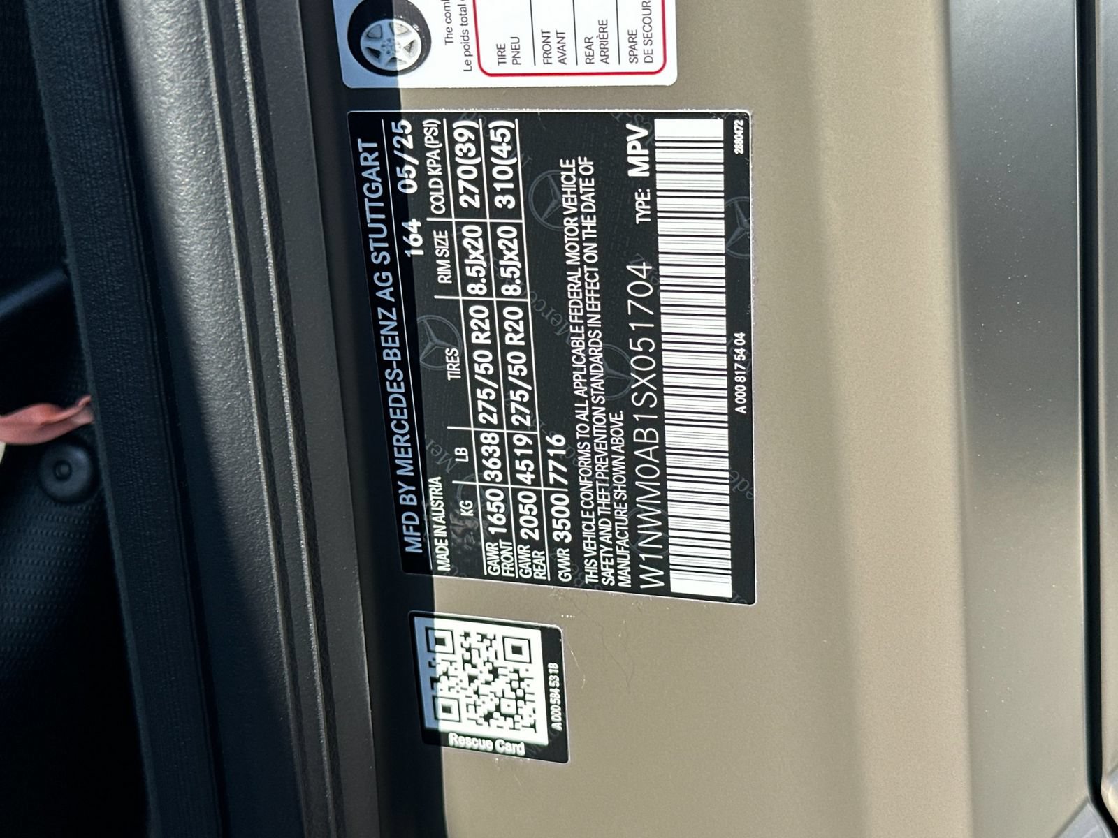 New 2025 Mercedes-Benz G 580 w/ EQ Technology image 34