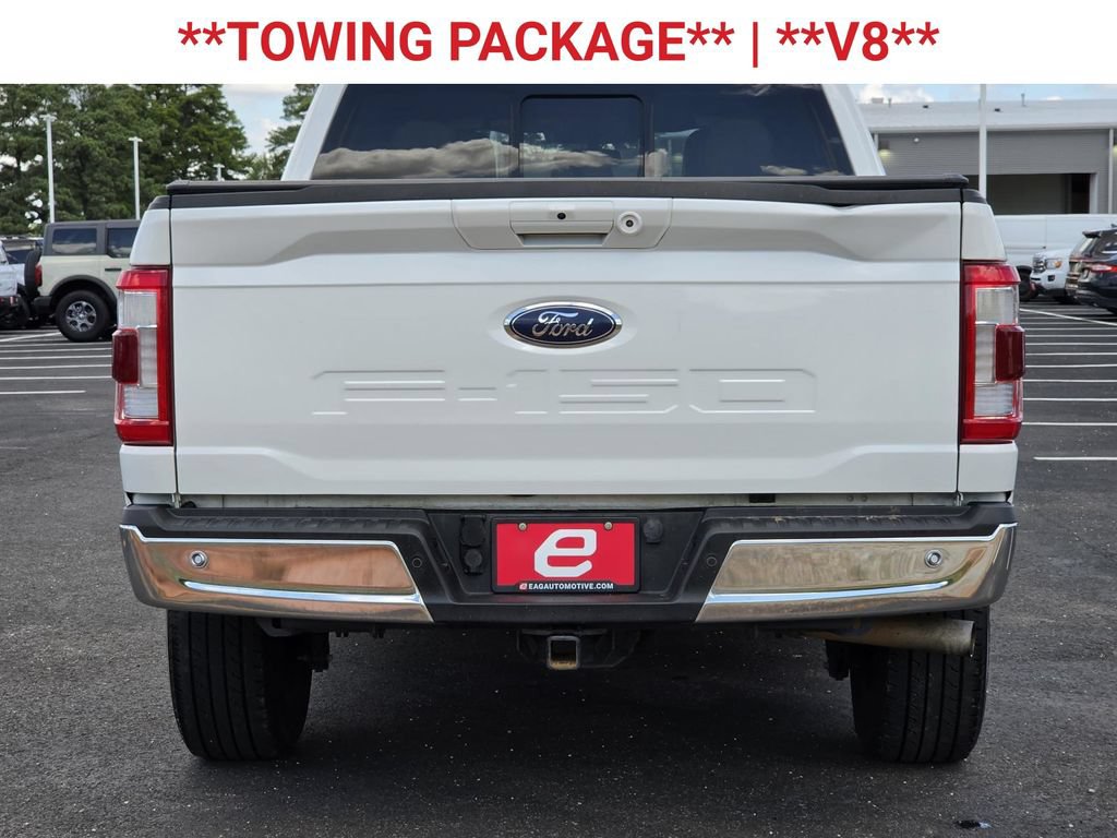 Used 2021 Ford F150 Lariat w/ Trailer Tow Package AWD/4WD image 7