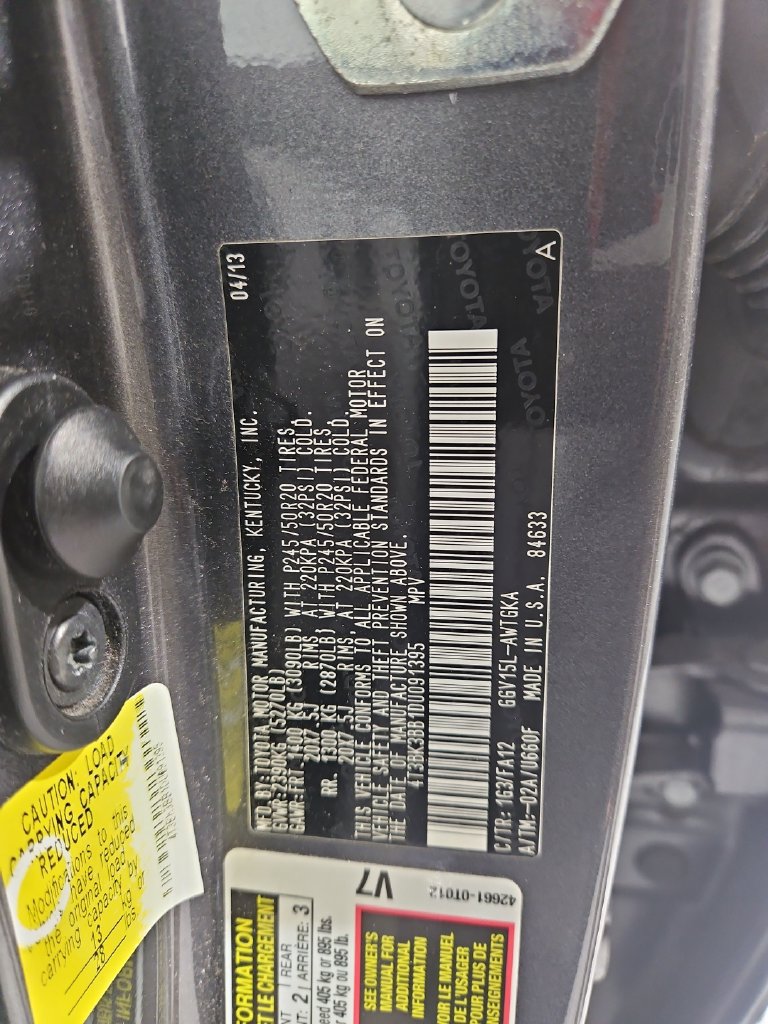 Used 2013 Toyota Venza LE w/ LE Convenience Pkg AWD/4WD image 29