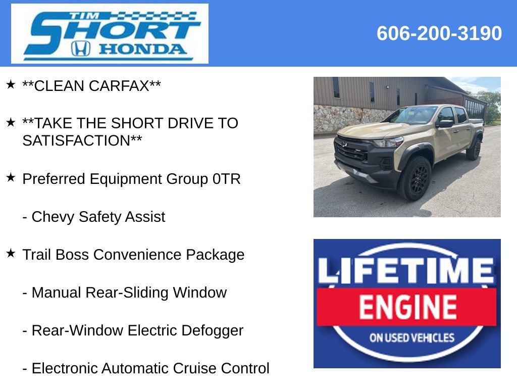 Used 2024 Chevrolet Colorado Trail Boss image 4