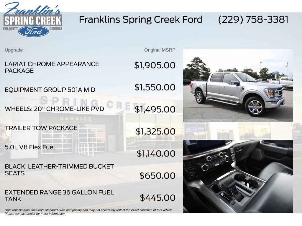 Used 2022 Ford F150 Lariat AWD/4WD image 5