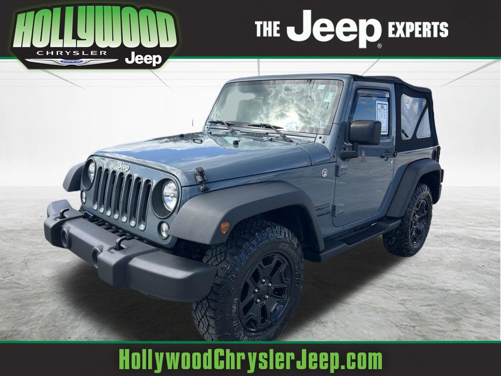 Used 2015 Jeep Wrangler Sport w/ Quick Order Package 23S AWD/4WD 360° Tour