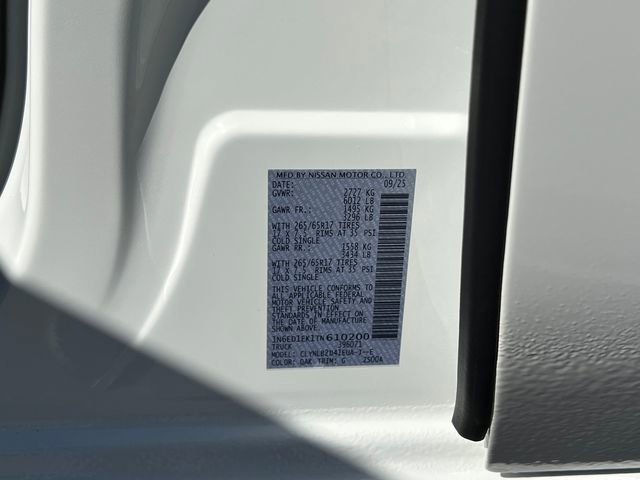 New 2026 Nissan Frontier SV w/ Tow Package image 28