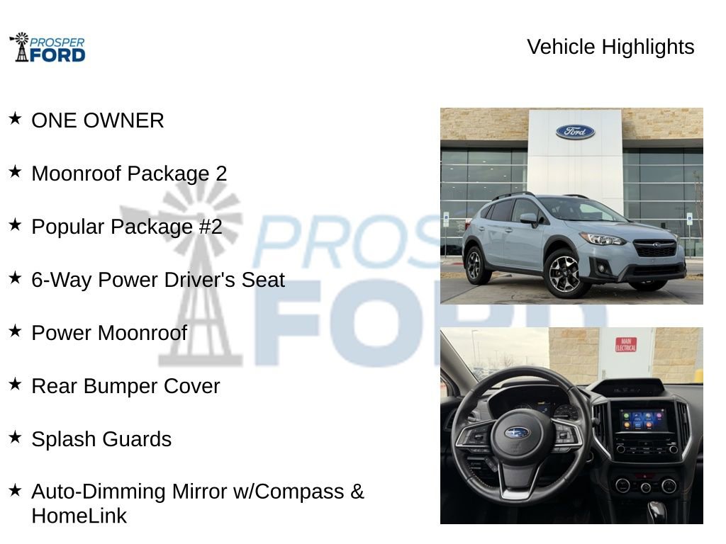 Used 2020 Subaru Crosstrek 2.0i Premium w/ Moonroof Package 2 image 5