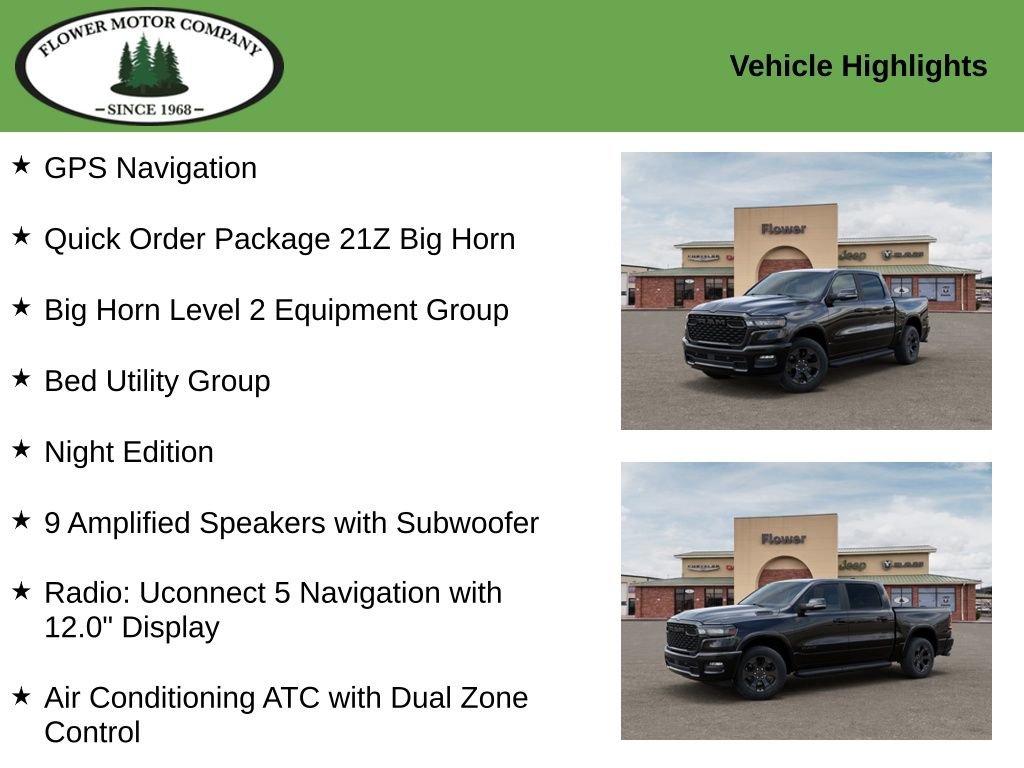 New 2026 RAM 1500 4x4 Crew Cab image 2