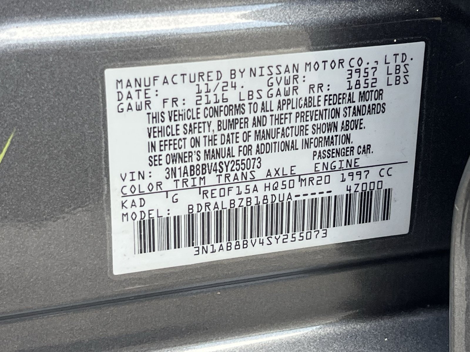 Used 2025 Nissan Sentra S FWD image 39
