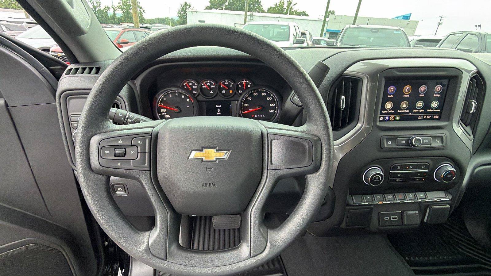 New 2026 Chevrolet Silverado 1500 Custom w/ Turbomax Blackout Package RWD image 19